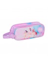 Safta K-Pop Demon Hunters Artist Portatodo - 2 Compartimentos con Cremallera - Asa Lateral - Capacidad 1L - 21x8x6cm -