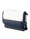 Safta Real Madrid Bolsa Isotermica - Plegable - Cremallera - Bandolera Ajustable - Bolsillo Frontal - Capacidad para 6 Latas