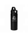 Safta Real Madrid Botella Isotermica - Capacidad 530ml - Pajita Interior - Revestimiento Interior de Cobre - Tapa Antifugas -
