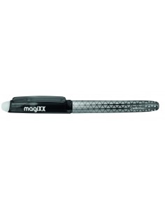 Online MagiXX Classic Boligrafo de Tinta Gel Borrable - Trazo de 0.7mm - Cartucho Reemplazable - Uso Ambidiestro - Color Negro