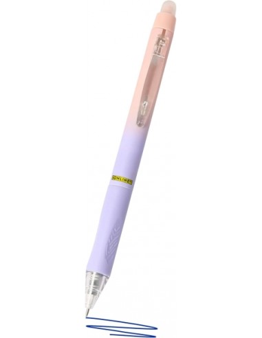 Online MagiXX Design Peach Blossom Boligrafo de Tinta Gel Borrable - Retractil - Trazo de 0.7mm - Cartucho Reemplazable -