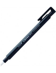 Tombow Mono Zero Portagomas - Punta Redonda de 2.3mm - Capuchon de Proteccion - Mecanismo de Giro - Libre de PVC y Latex -