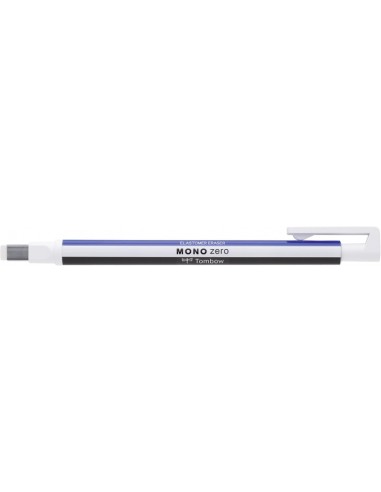 Tombow Mono Zero Portagomas - Punta Rectangular de 2.5x5mm - Capuchon de Proteccion - Mecanismo de Giro - Libre de PVC y