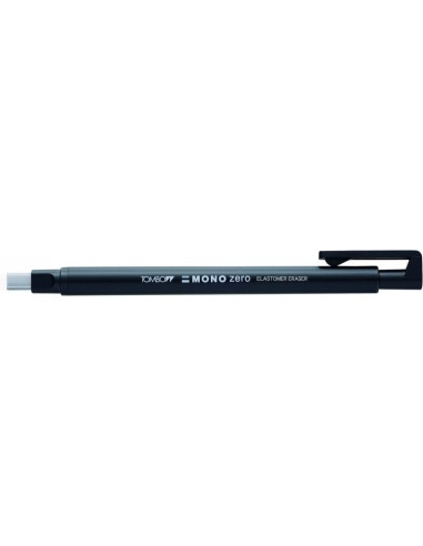 Tombow Mono Zero Portagomas - Punta Rectangular de 2.5x5mm - Capuchon de Proteccion - Mecanismo de Giro - Libre de PVC y