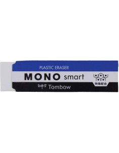 Tombow Mono Smart Goma de Borrar - 9g - Extrafina - Ancho de 5.5mm - Funda de Papel - PVC Libre de Ftalatos y Latex - Color