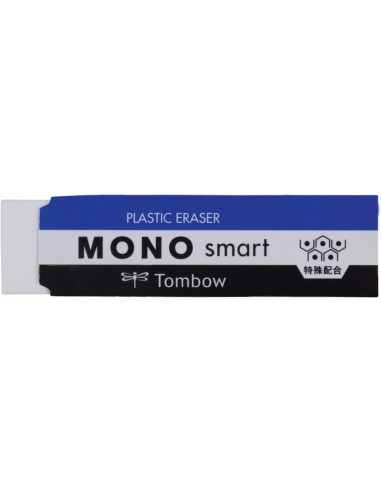 Tombow Mono Smart Goma de Borrar - 9g - Extrafina - Ancho de 5.5mm - Funda de Papel - PVC Libre de Ftalatos y Latex - Color