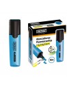 Ingraf Long-Life Marcador Fluorescente - Punta Biselada - Trazo 2-5mm - Tinta Base de Agua - Color Rosa