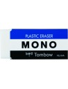 Tombow Mono Goma de Borrar Blanda - 19g - Formato M - PVC Libre de Ftalatos y Latex - Funda de Papel - Color Blanco