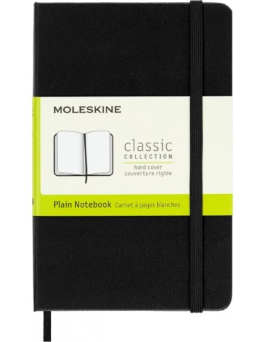 Moleskine Classic Libreta de Tapa Dura - Papel Marfil Liso - 70g m2 - Apertura 180Â-- Esquinas Redondeadas - Marcapaginas