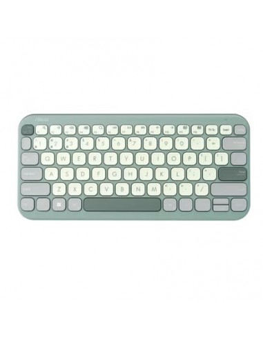 Asus Marshmallow KW100 Teclado - Bluetooth - Compacto - EspaÃ±ol - Color Verde