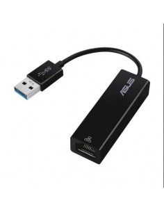 Asus OH102 Conversor Adaptador de Red USB3.0 a RJ45 - 1000Mbps - Color Negro