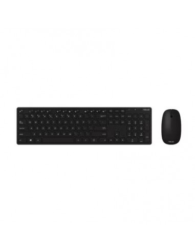 Asus W5000 Kit Teclado y Raton - Inalambrico 2 4Ghz - 1600dpi - EspaÃ±ol - Color Negro-Gris