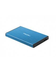Natec Rhino GO Caja Externa para Discos HDD SSD SATA 2.5" - USB 3.0 - Compatible con Discos de Hasta 4TB - Plug and Play -