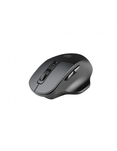 Natec BlackBird 2 Raton Optico Inalambrico 2 4Ghz - 1600dpi - Silencioso - 6 Botones - Ergonomico - Color Negro