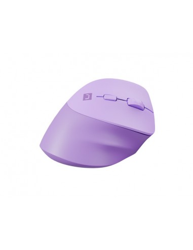 Natec Crake 2 Raton Optico Vertical Inalambrico - 2.400 dpi - Bluetooth-2 4Ghz - 6 Botones - Color Lavanda