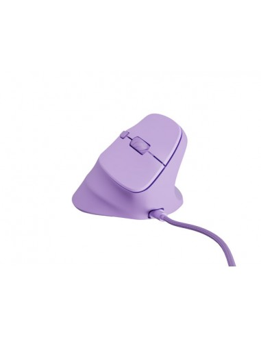 Natec Crake 2 Pro Raton Optico Vertical - 12.800 dpi - Programable - Ergonomico - Ilumincacion RGB Personalizable - Color