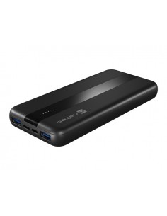 Natec Trevi Slim Q V2 PowerBank 10.000mAh - 2xUSB 3.0 18W-1xUSB-C 20W-USB-C-USB Micro - PD Hasta 20 W - Quick Charge