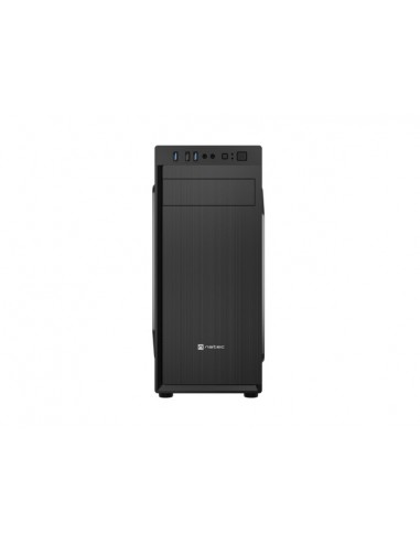 Natec Aracanta Caja Midi Tower Micro-ATX ATX Mini-ITX - 1xUSB 3.0 y 1xUSB2.0 - Compatible Kensington Lock - Color Negro
