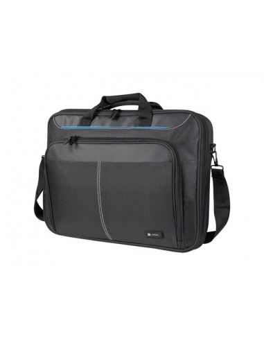 Natec Doberman Maletin para Portatiles de 15.6" - Sistema Anti-Impactos - Resistente a la Abrasion - Gran Capacidad - Color
