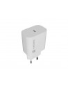 Natec Ribera Cargador de Pared 20W - 1xUSB-C - Carga Rapida - Color Blanco
