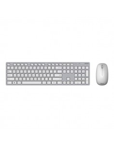 Asus W5000 Kit Teclado y Raton - Inalambrico 2 4Ghz - 1600dpi --EspaÃ±ol - Color Blanco-Gris