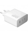 Xiaomi 90W Hypercharge Cargador GAN de Pared para Smartphone - 2xUSB-C-1xUSB-A - Carga Rapida - Color Blanco