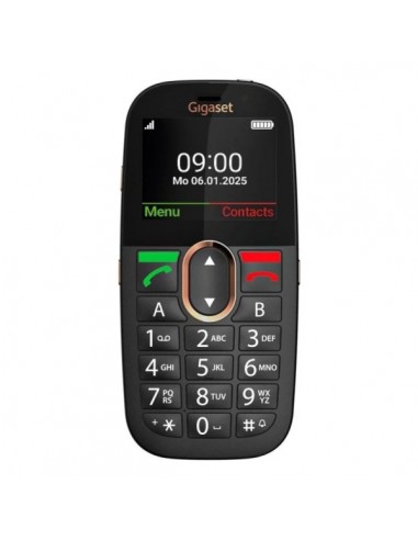 Gigaset GL695 Telefono Movil para Mayores Pantalla 2.31" - 4G - Botones Grandes - Base de Carga - Color Negro