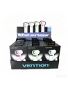 Vention PBE-PACK2 Pack 12 Ventiladores de Mano - Velocidad Maxima 17000RPM - Nivel Regulable de 1 a 100 - Bateria de 3000mAh