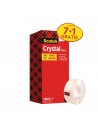 Scotch Pack de 8 Cintas Adhesivas - 19mm x 33m - Promocion 7-1 Gratis - Color Transparente