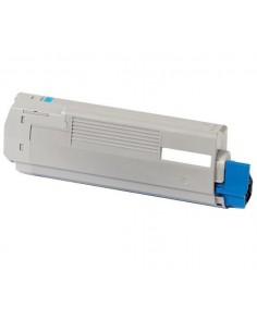 OKI C5600 C5700 Cyan Cartucho de Toner Generico - Reemplaza 43381907