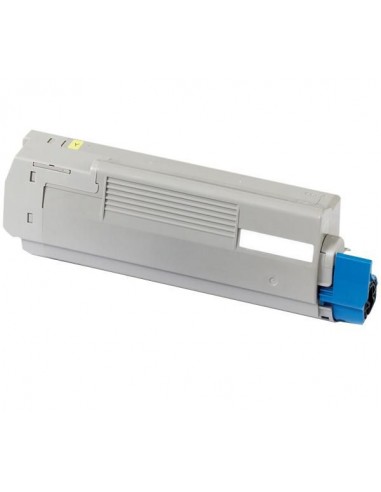 OKI C5850 C5950 MC560 Amarillo Cartucho de Toner Generico - Reemplaza 43865721