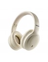 NGS Artica Galcier Auriculares Bluetooth - Bateria Extraible - Autonomia hasta 75h - Color Beige