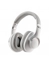NGS Artica Storm Auriculares Bluetooth - Bateria Extraible - Cancelacion Activa de Ruido - Autonomia hasta 45h - Color Blanco