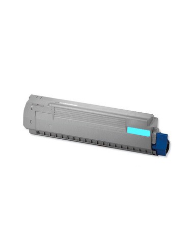 OKI C810 C830 Cyan Cartucho de Toner Generico - Reemplaza 44059107