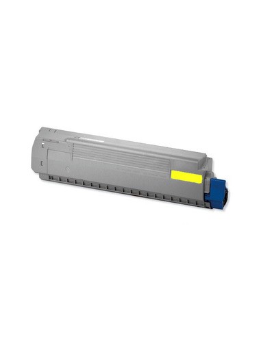 OKI C810 C830 Amarillo Cartucho de Toner Generico - Reemplaza 44059105