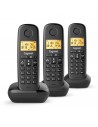 Gigaset Basic 100 Trio Telefono Inalambrico Dect con Identificador de Llamadas - Bloqueo de Llamadas - Pantalla