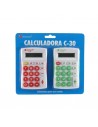 Bismark C-30 Pack de 2 Calculadoras Infantiles - Pantalla LCD - Funciones Basicas - Alimentacion a Pilas - Colores Surtidos