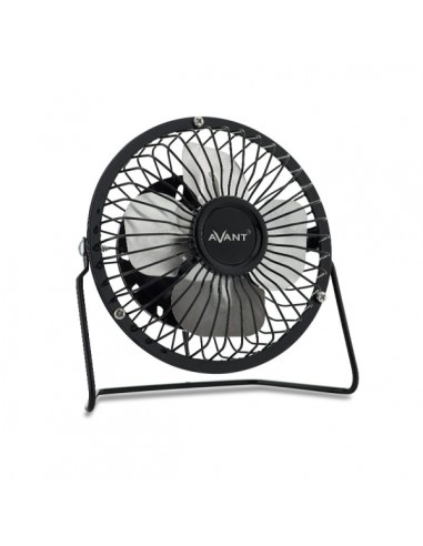 Avant Ventilador de Mesa USB de 10cm - Cable 1m - Color Negro