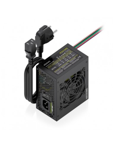 Aisens ASPC-500SFX-PSEBK Fuente de Alimentacion 500W SFX - Ventilador 80mm - OEM - Cable de Alimentacion Incluido - Color