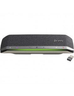 HP Poly Sync 40-Altavoz Manos Libres-Dongle BT700 - Bluetooth - Doble Microfono - 30 Horas de Autonomia - IP64
