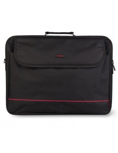 NGS Passenger Plus Maletin para Portatil 18" - Acolchado Interior - 2 Compartimentos y Bolsillo Exterior - Color Negro