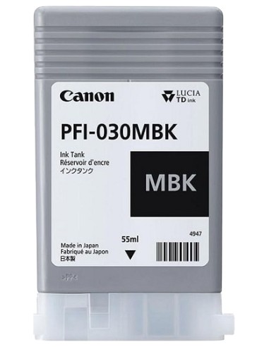 Canon PFI030 Negro Mate Cartucho de Tinta Original - 3488C001