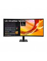 LG Ultrawide Monitor 34" Curvo 1800R VA WQHD 120Hz HDR10 AMD FreeSync Premium - Respuesta 5ms - 21 9 - HDMI-Displayport -