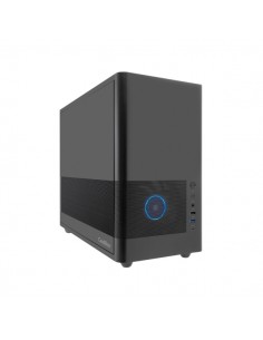 Coolbox MP2 Caja Torre MicroATX - TamaÃ±o Disco Soportado 3.5"-2.5" - USB-A 3.2 Gen1-USB-C 3.2-USB-A 2.0 Gen1 y Audio HD