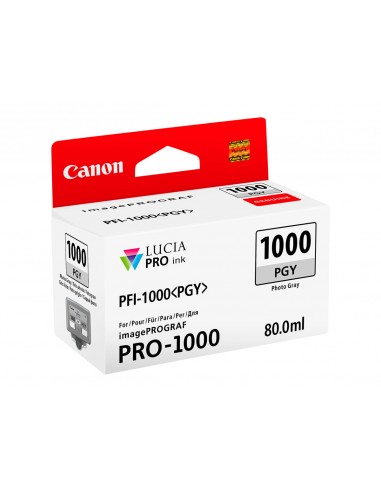 Canon PFI1000 Gris Photo Cartucho de Tinta Original - PFI1000PGY 0553C001