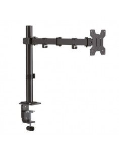 Cromad Soporte de Mesa con Brazo Articulado para Monitor de 17"-32" - Giratorio-Inclinable y Extensible - Gestion de Cables