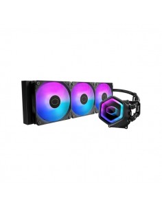 Cooler Master Masterliquid 360 Core II ARGB Kit de Refrigeracion Liquida - Ventiladores Preinstalados - Iluminacion Espejo