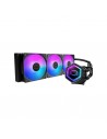 Cooler Master Masterliquid 360 Core II ARGB Kit de Refrigeracion Liquida - Ventiladores Preinstalados - Iluminacion Espejo