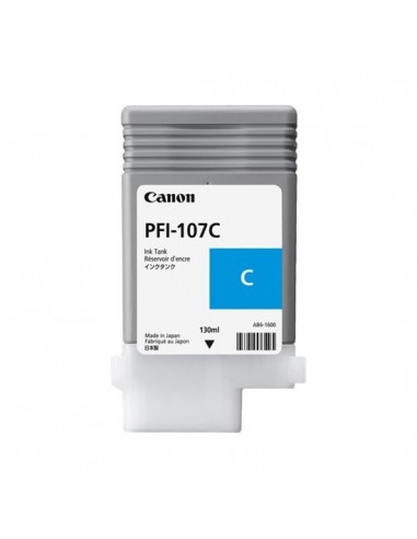 Canon PFI107 Cyan Cartucho de Tinta Original - PFI107C 6706B001