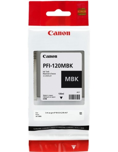 Canon PFI120 Negro Mate Cartucho de Tinta Original - 2884C001